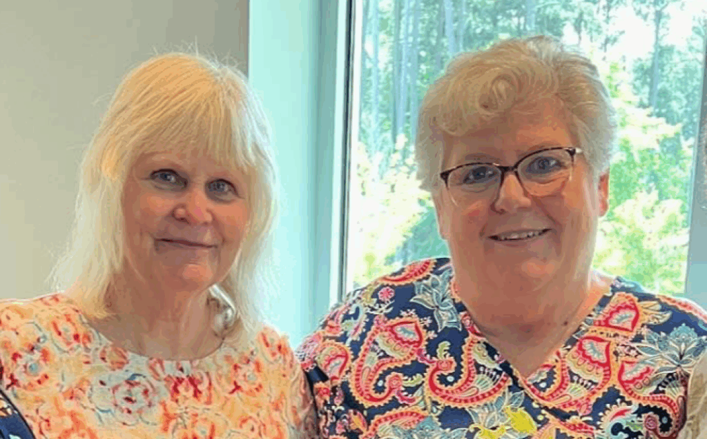 Peggy Bennett and Bonnie Nordstrom